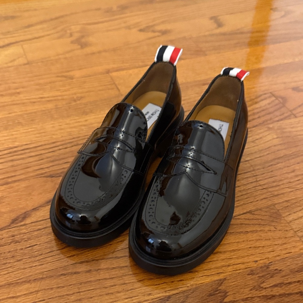 Classic Black Loafers Thom Browne NWT